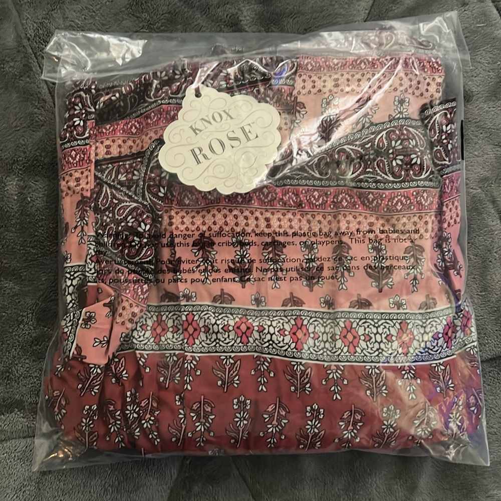 KNOX ROSE LONG SUMMER DRESS XXL NWT - Picture 7 of 9